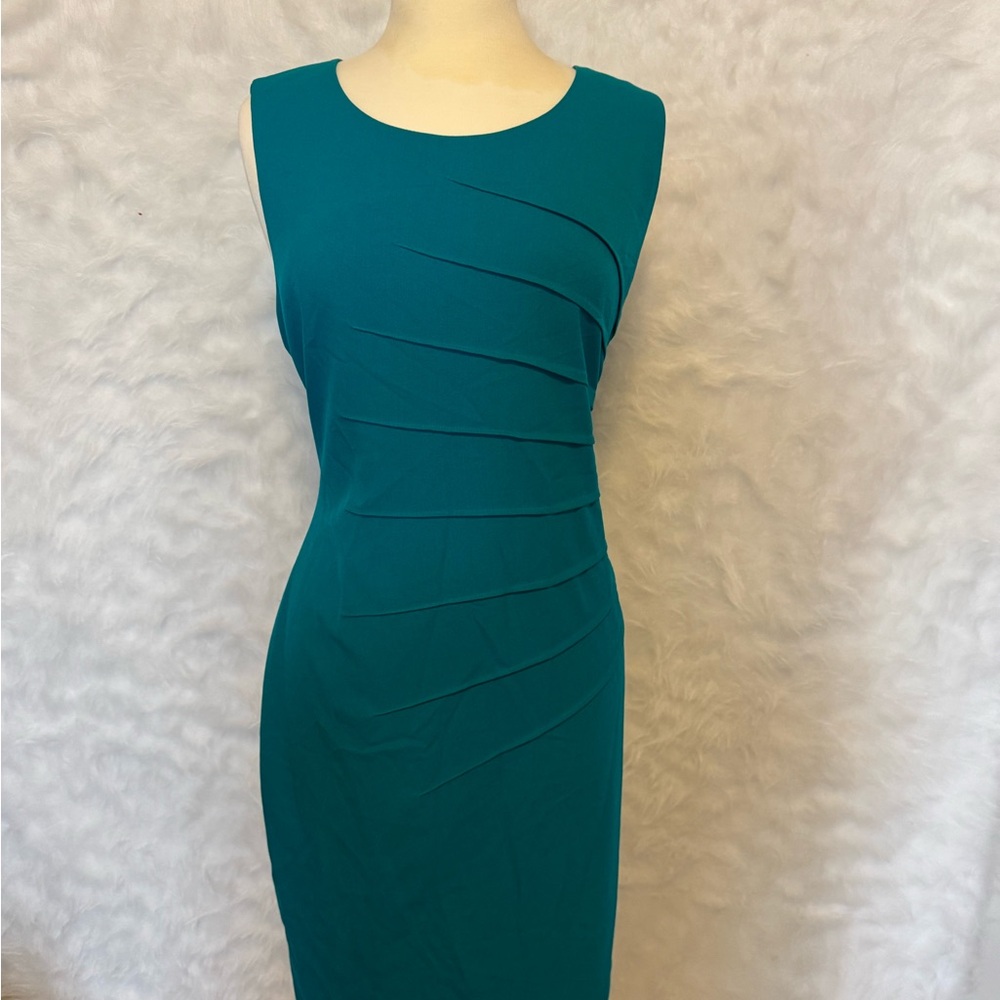 Calvin Klein Teal Midi Dress